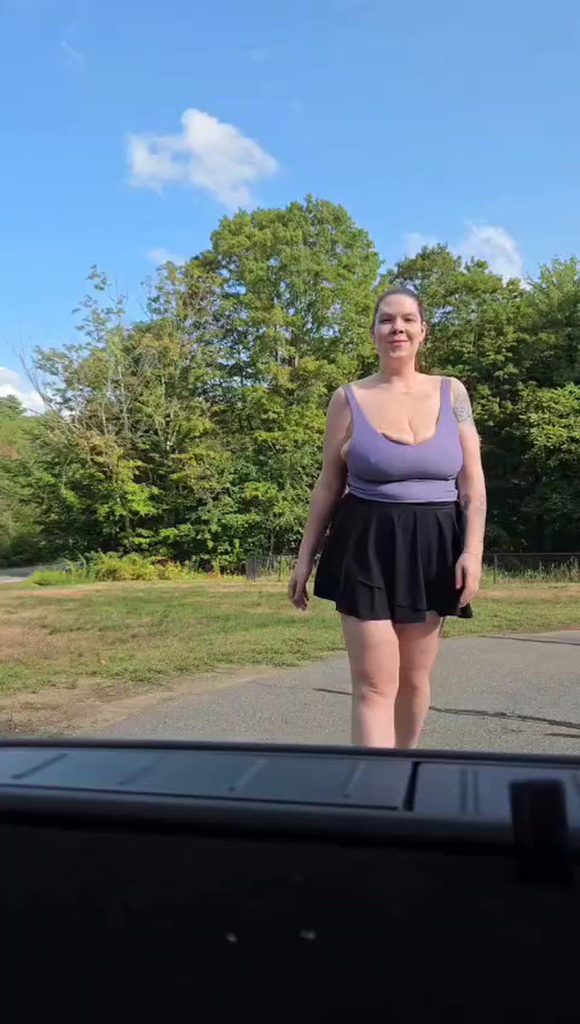 Did I just catch you looking up my skirt